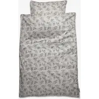 Smallstuff Sengetøj - Junior - Flower Garden - Grey - - Junior - Sengetøj - Junior