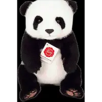 Teddy HERMANN® Siddende Panda Bamse 28 Cm