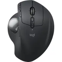 Logitech Ergo Series MX Ergo S - Styrebold - ergonomisk - avanceret - optisk - 8 knapper - trådløs - Bluetooth, 2.4 GHz - Logi Bolt USB-modtager - grafit