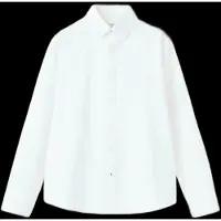 Mango KIDS Skjorte 'ROXFORD' hvid