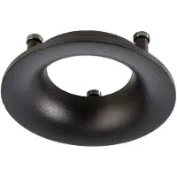 Deko-light 930339 Reflektor Ring Schwarz für Serie Uni II Højvolt-skinnesystem-komponenter Reflektor 3-faset Sort