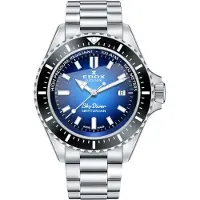 Edox Herreur 80120-3NM-BUIDN Skydiver Blå/Stål Ø44 mm