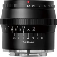 TTArtisan APS-C 50mm F1.2, 7/5, Sony E