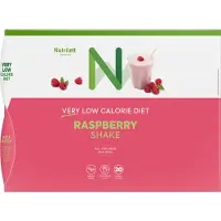 Nutrilett VLCD hindbær shake, måltidserstatning, 35 g, 20-pak