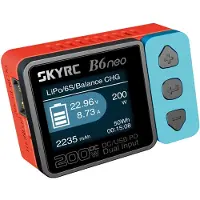 SkyRC B6neo Modelbyg-oplader 10 A Bly, LiFePO , LiHV, Li-Ion, LiPo, NiCd, NiMH