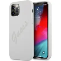 GUESS GUHCP12LLSVSCR iPhone 12 Pro Max 6,7" cremefarvet/cremefarvet hardcase Script Vintage