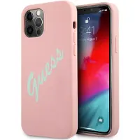 GUESS GUHCP12MLSVSPG iPhone 12/12 Pro 6.1" rosegrøn/grøn pink hardcase Silikone Vintage