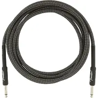 Fender Professionelt 10 Fod Langt Lige Instrumentkabel Grå Tweed