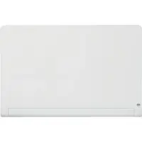 Nobo Impression Pro magnetisk whiteboard glastavle med skjult pennebakke 57 126x71 cm Brilliant hvid