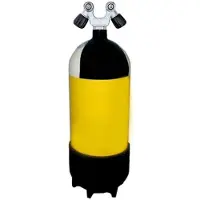 Metalsub 2 Outlets V Valve 12l 232 2026 Dykkerflaske