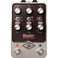 Universal Audio UAFX Ruby 63 Top Boost Amplifier Pedal