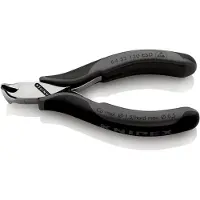 Knipex 64 32 120 ESD, Knibtænger, Stål, Plast, Sort, Grå, 120 mm, 92 g