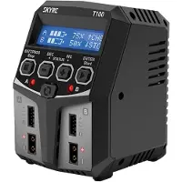 SkyRC T100, Lithium jern fosfat (LiFePO4), Lithium polymer (LiPo), Lithium-Ion (Li-Ion), Nikkel-Cadmium...