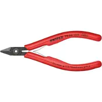Knipex 75 22 125, Diagonal tang, Stål, Plast, Rød, 125 mm, 79 g