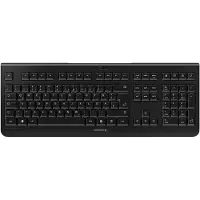 Cherry KW 3000 - Tastatur - trådløs - 2.4 GHz - QWERTY - USA med Euro-symbol - sort