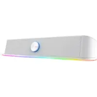 Trust GXT 619W Thorne - Lydbar - til TV/skærm - 6 Watt - hvid