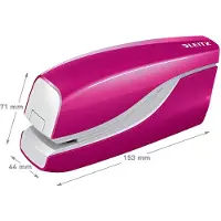 Leitz ELEKT. HÆFTEMASKINE, PINK (5566-10-23)