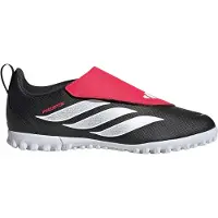 Adidas Predator Club velcro TF Immortal DNA - Sort/Hvid/Rød Børn - Turf (TF), størrelse 33
