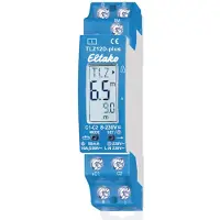 Eltako Trappeautomat med multifunktion med LCD, 1NO 16A, spolespænding 12-230V AC/DC, indstillingsområde 1-99 min., DIN-skinne, 18 mm bred