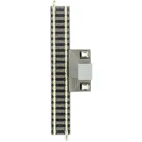 Fleischmann 9108 N piccolo (med ballast) Forbindelsesspor, lige 111 mm