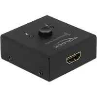DeLOCK HDMI 2 - 1 switch tovejs 4K 60 Hz kompakt