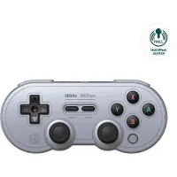 8Bitdo SN30 Pro Bluetooth Controller (Hall Effect) - Grey - Wireless Controller - Android