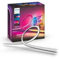 Philips Hue Play - Lysrem - LED - 20 W - flerfarvet/hvidt lys - 2000-6500 K - 187.5 cm - sort, hvid