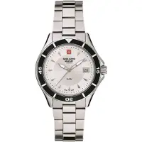 Swiss Alpine Military Dameur 7740.1132 Nautilus Sølvfarvet/Stål