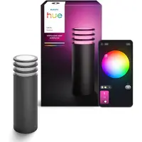 Philips Hue White & Color Ambiance Lucca Udendørs Piedestal