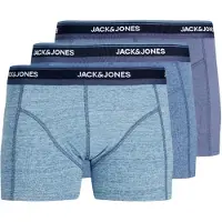 Jack & Jones Boksershorts 'JACWELLS' blå-meleret