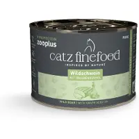 Catz Finefood Økonomipakke: 24 x 200 g Monoprotein dåse - Vildsvin