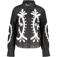 Desigual Bluse sort / hvid