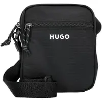 HUGO Crossbody-taske med kontrastlogo