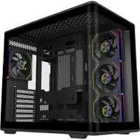 Cooler Master - Elite 600 Black ARGB (4 Fan Version) - PC-kabinet - Mellemstørrelse ATX