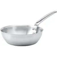 De Buyer Alchimy rundet sauterpande rustfrit stål Ø24 cm