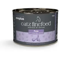 Catz Finefood Økonomipakke: 24 x 200 g Monoprotein dåse - Kalkun