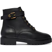 Ralph Lauren Snørestøvletter 'ALLYSON' sort