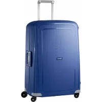 Samsonite S'Cure - Kuffert med 4 hjul | blå | 52x75x31 cm