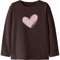 Name it Bluser & t-shirts 'NMFKatelin' brun / guld / pastelpink