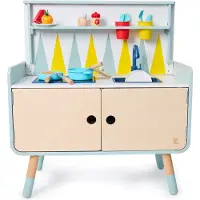 Hape 2-i-1 Legetøjskøkkenmøbler