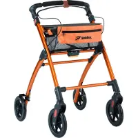 Seniorshop Jaguar indendørs rollator - Orange