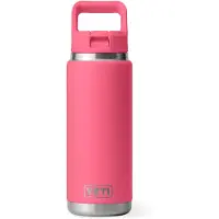 Yeti - Drikkedunke - Rambler 26Oz Colour Straw Bottle Tropical Pink til UnisexUld - Lyserød
