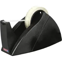 TESA Easy Cut - Dispenser - skrivebord - sort