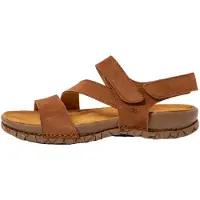 El naturalista El Naturalistaunisex. 2586011ND005_023 Sandaler i brunt læder N5860 (36), Fast, Spænder, Velcro, Casual, Kunstlæder
