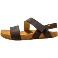El naturalista El Naturalistatil mænd. 257911101005_001 Læder sandaler N5791 Balance sort (45), Fast, 1-3 cm, Velcro, Casual