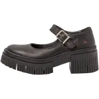 Art Arttil kvinder. 113731101003_001 Sorte høje hæle (41), Læder, 3-5 cm, Spænder, Casual