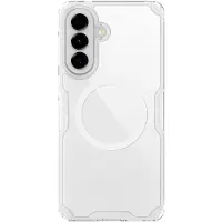 NILLKIN Nature TPU Pro magnetisk etui til Samsung Galaxy A57 5G, MagSafe, gennemsigtigt