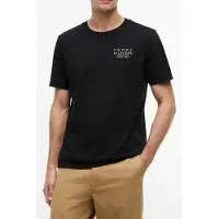 Tommy Hilfiger Bluser & t-shirts 'Wavy Flag Back Graphic' rød / sort / hvid