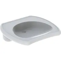 Geberit vitalis vask care 65x60cm, hvid kt