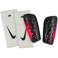 Nike Benskinner Mercurial Lite Break Em' - Sort/Rød, størrelse Small/140-150cm